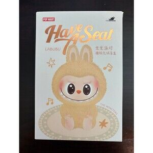 POP MART LABUBU The Monsters Have A Seat Vinyl Plush Blind Box, Sealed